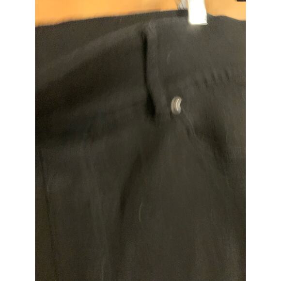 Spanx Black Denim Skinny Jean 1 x Style 20278Q Women's Pull On Pant - Picture 3 of 8